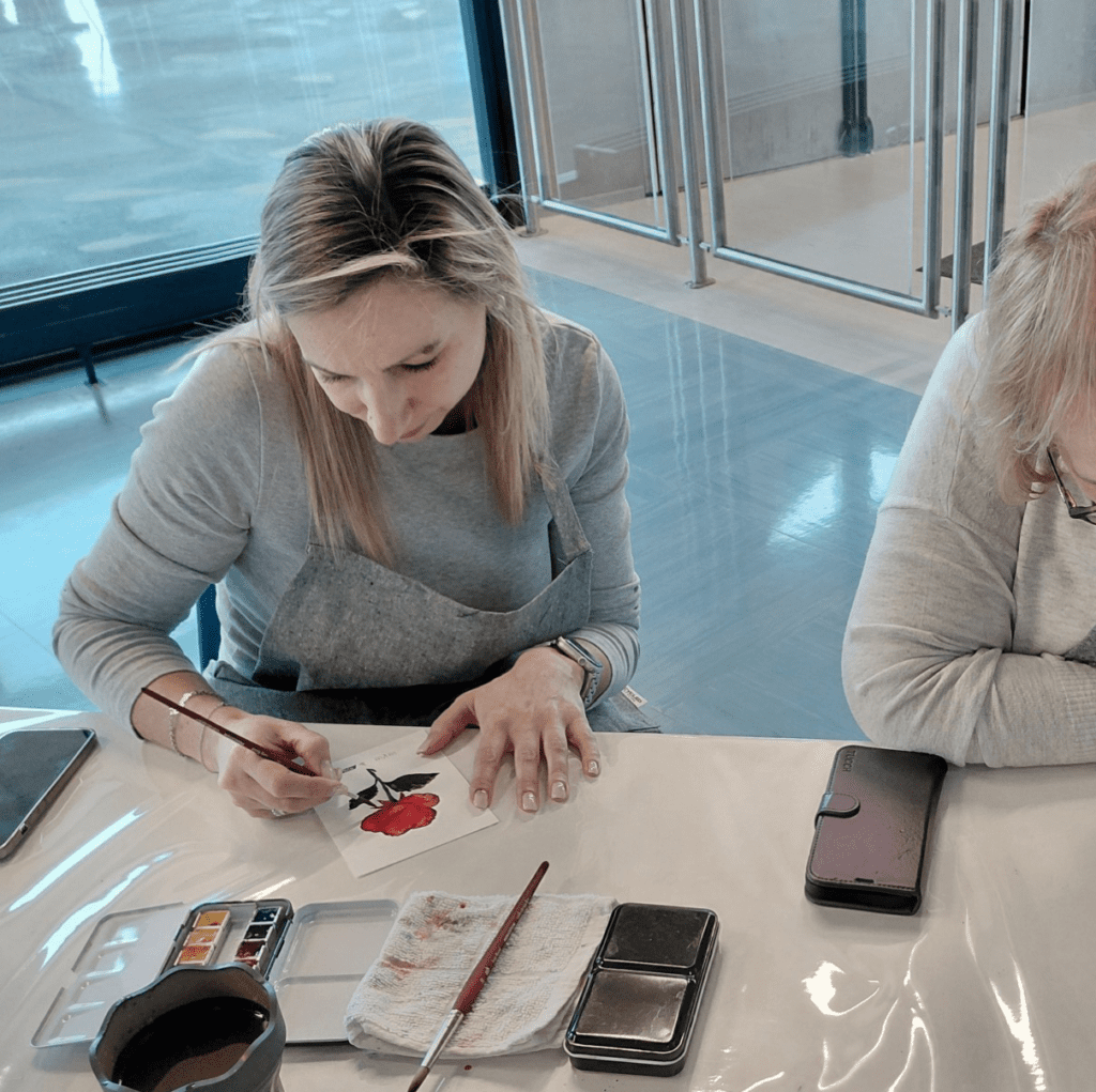 Participante aquarelle